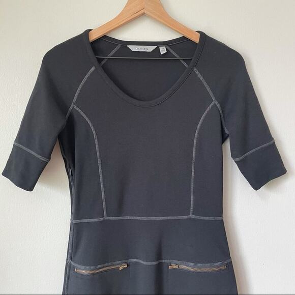 Athleta Black Strata Ponte Dress - Picture 2 of 8